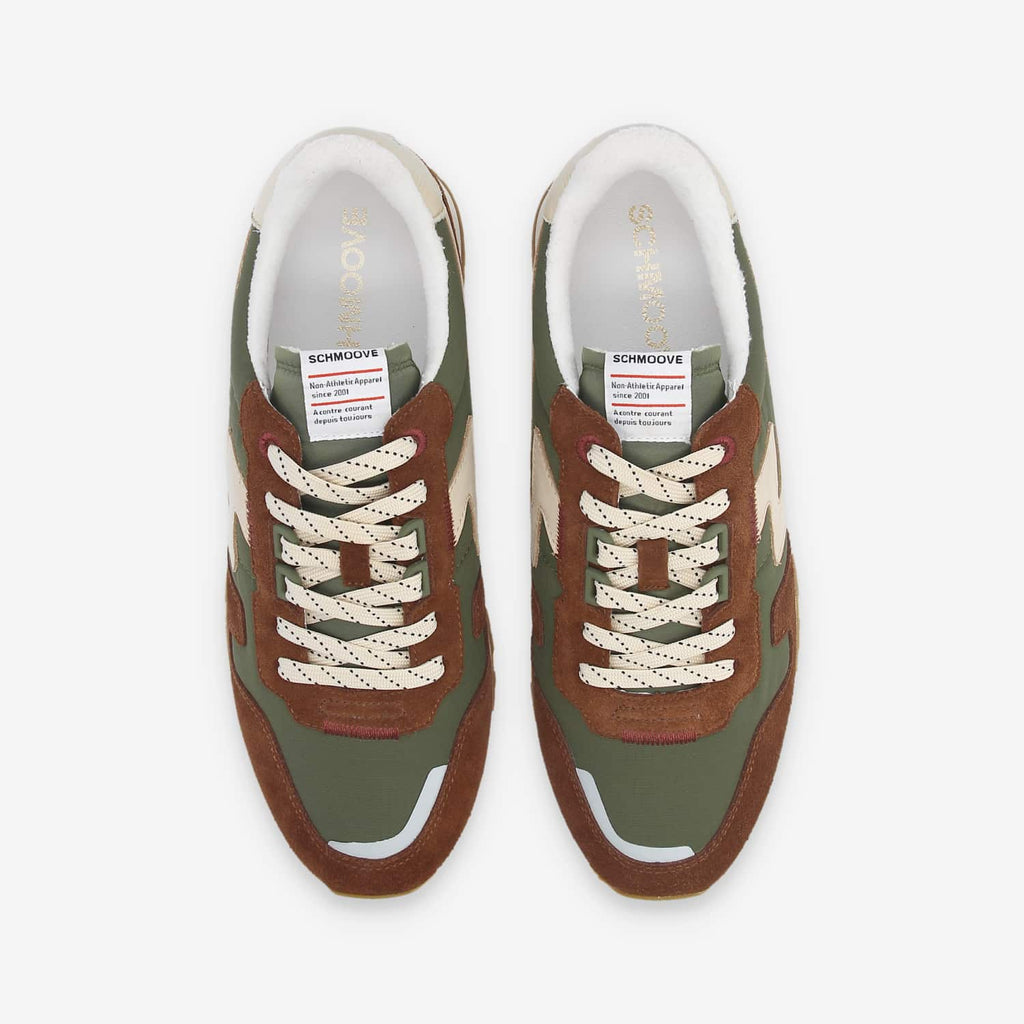 Athene Runner M - Sde/Square/Nub. - Brown/Olive/Dove