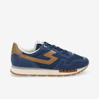 Athene Runner M - Suede/Knit/Nub. - Navy/Navy/Taupe