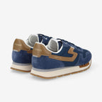 Athene Runner M - Suede/Knit/Nub. - Navy/Navy/Taupe