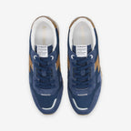 Athene Runner M - Suede/Knit/Nub. - Navy/Navy/Taupe