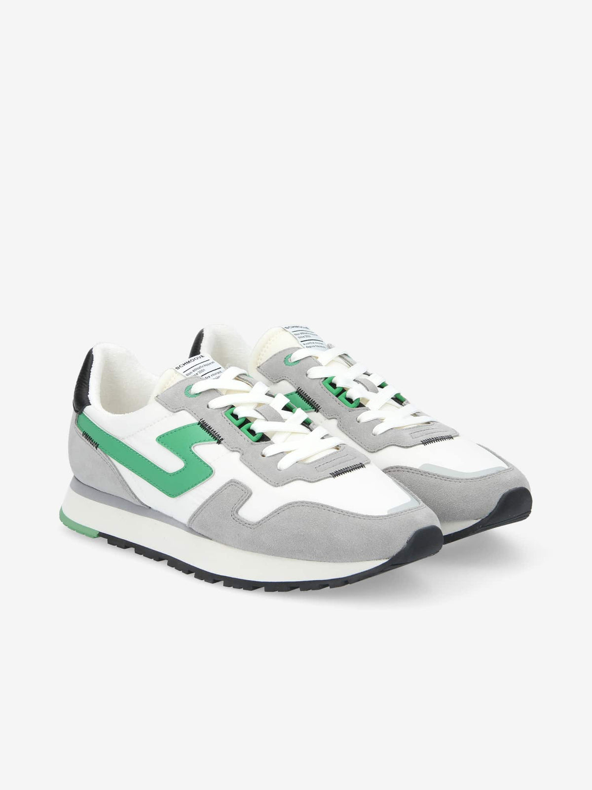 Athene Runner M - Suede/Nyl/Nappa - L.Grey/Dove/Mint