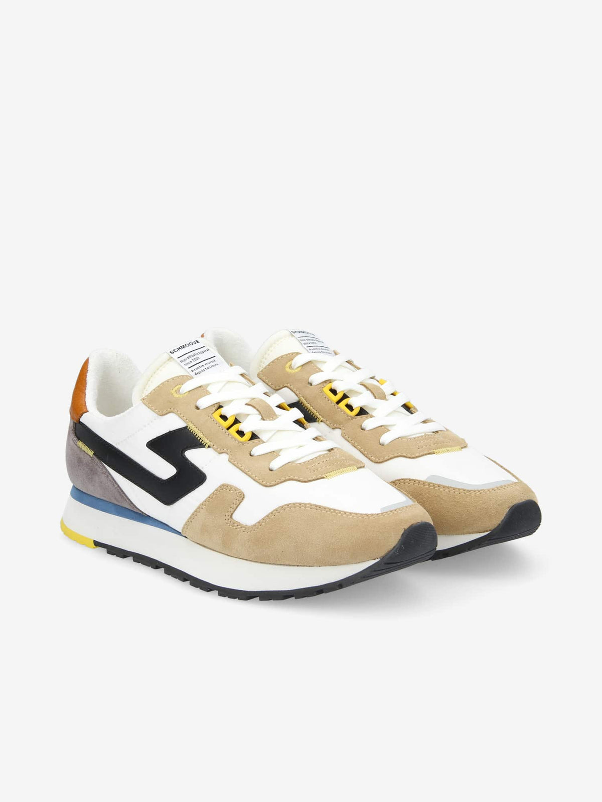 Athene Runner M - Suede/Nyl/Nappa - Camel/Dove/Black