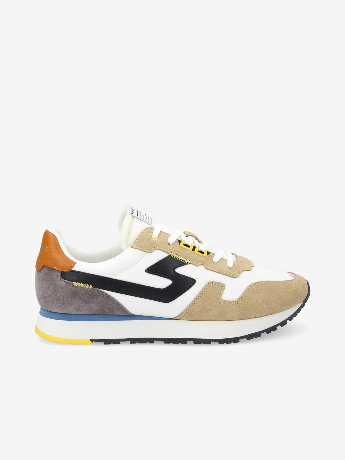 Athene Runner M - Suede/Nyl/Nappa - Camel/Dove/Black