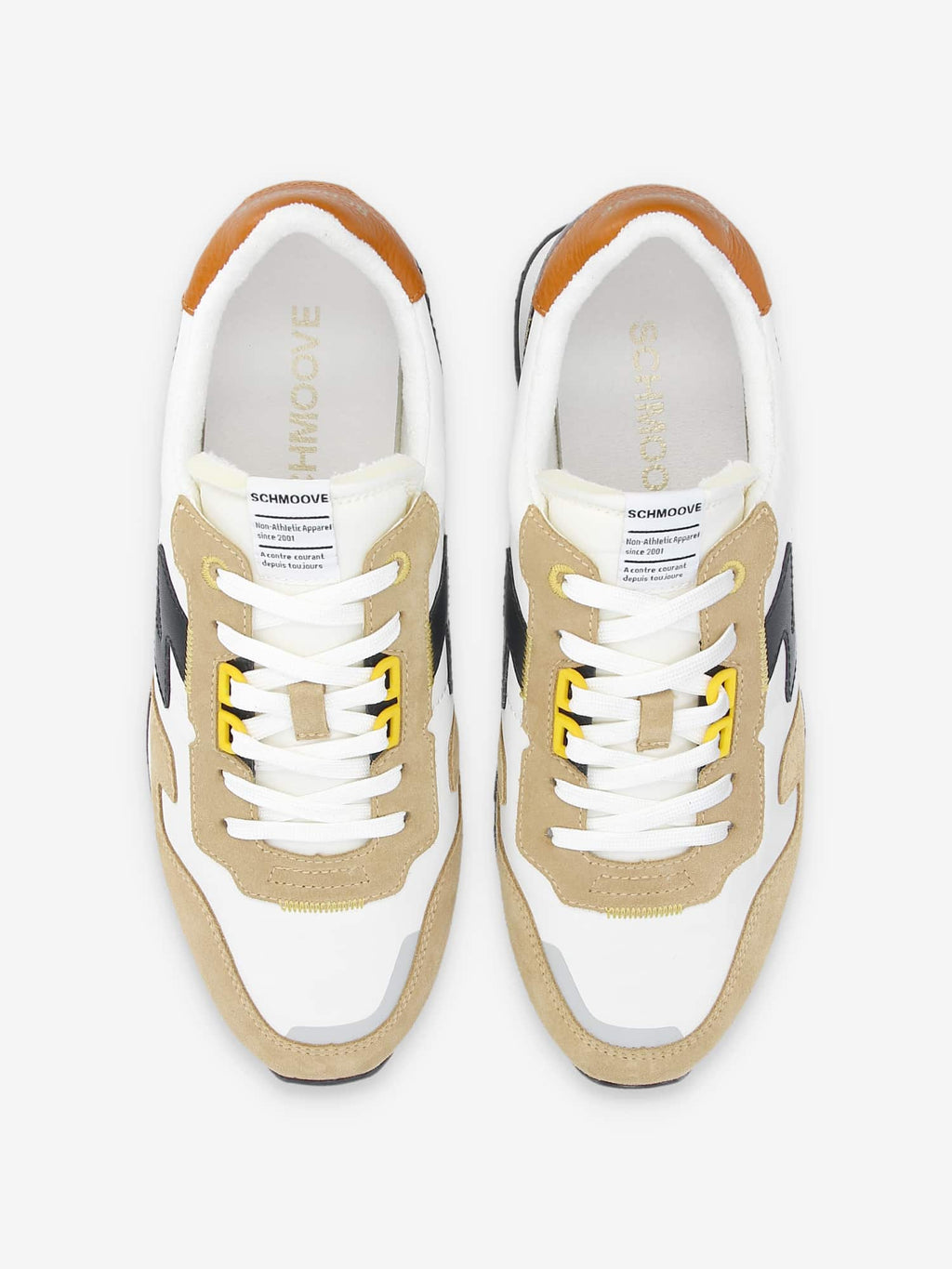 Athene Runner M - Suede/Nyl/Nappa - Camel/Dove/Black