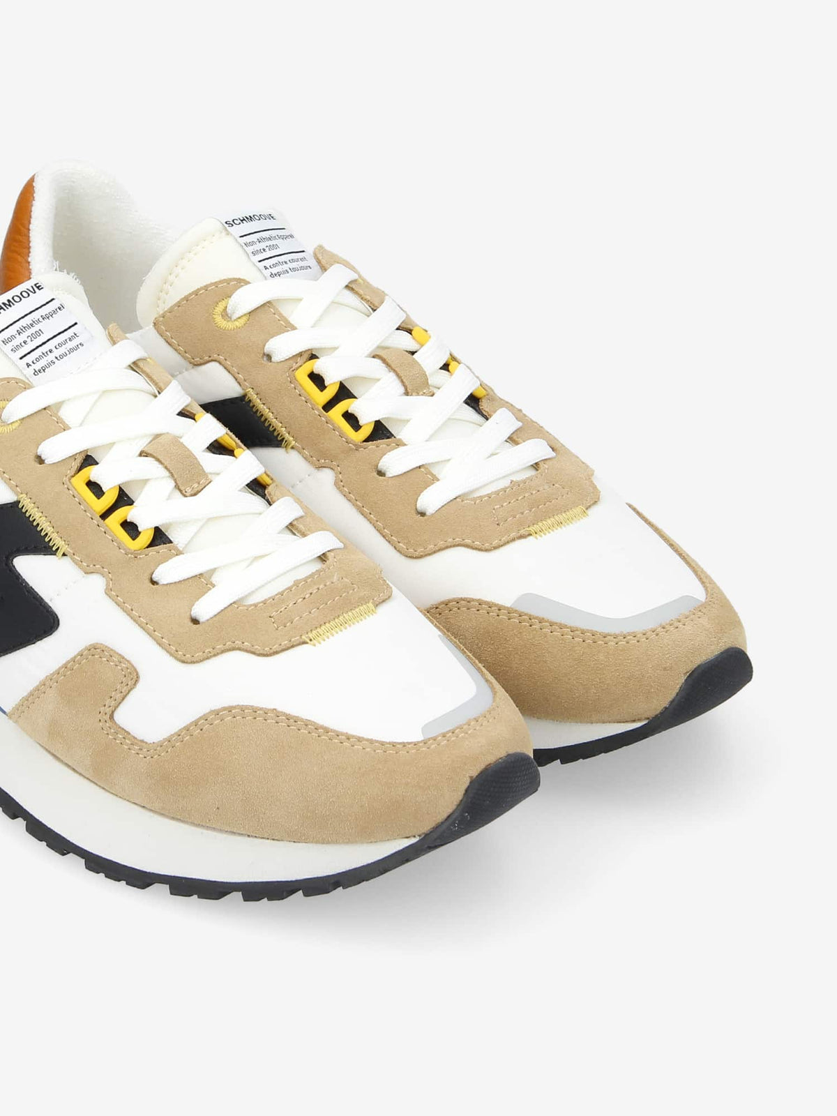 Athene Runner M - Suede/Nyl/Nappa - Camel/Dove/Black
