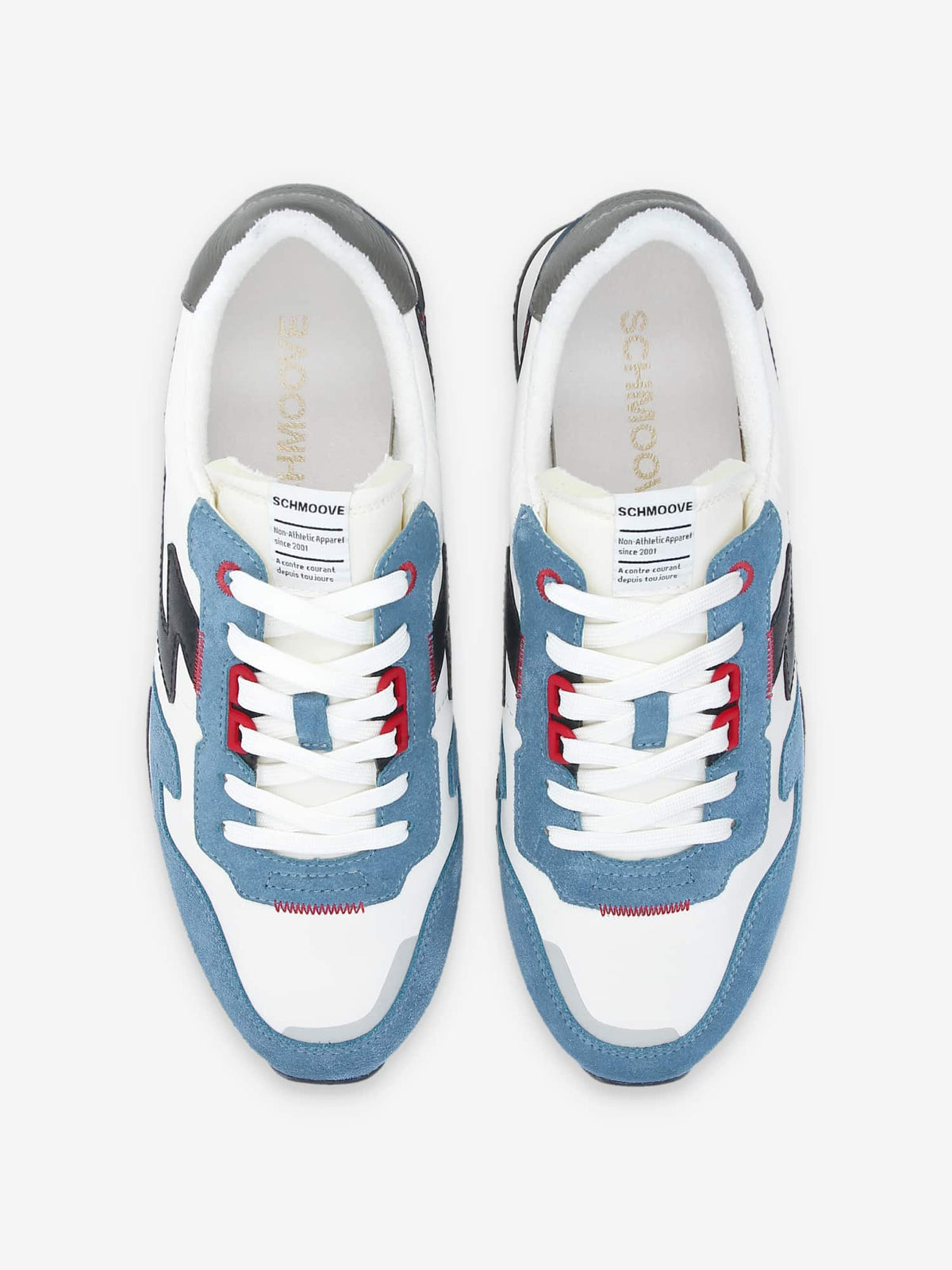 Athene Runner M - Suede/Nyl/Nappa - Cobalt/Dove/Black