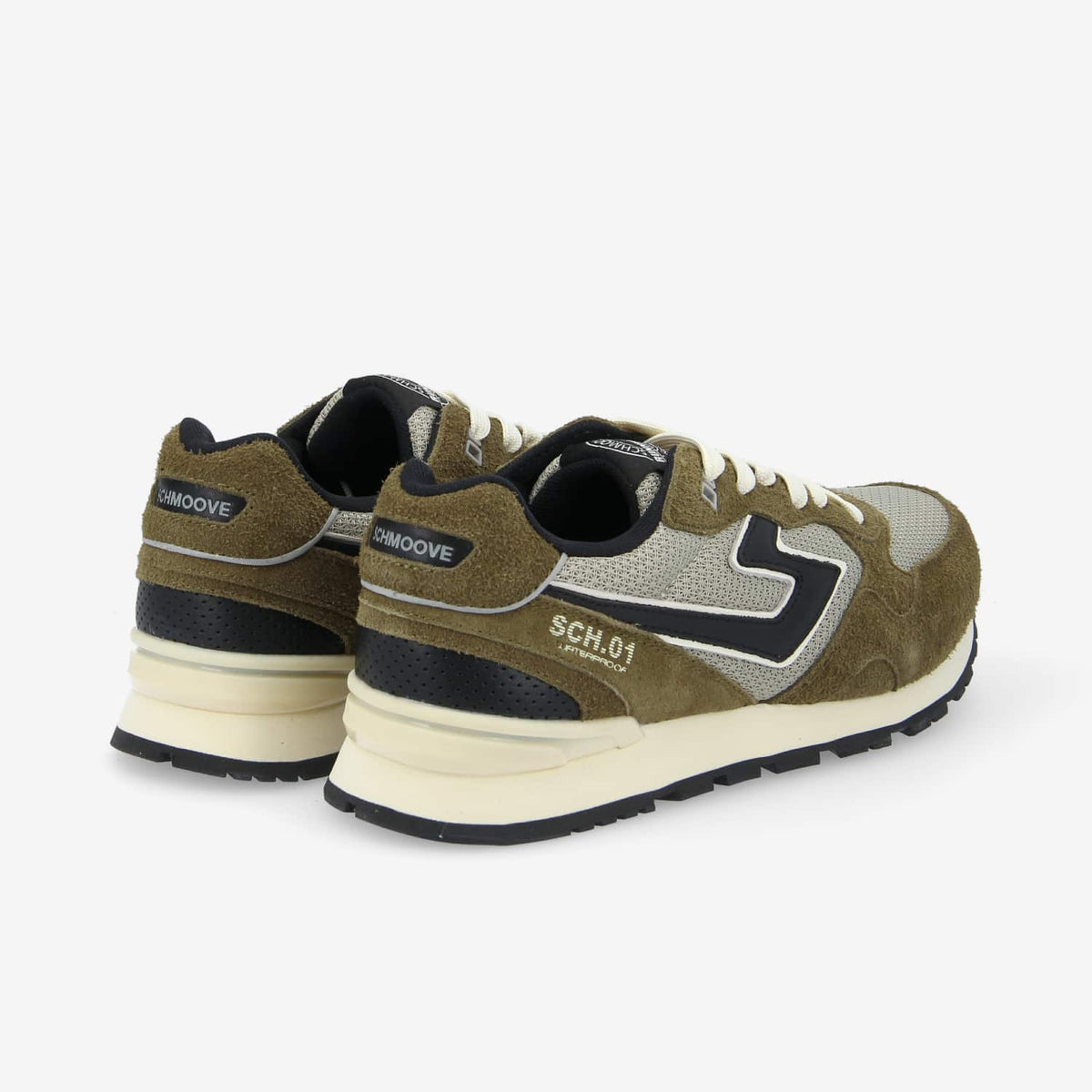 Cape Code Runner M - H.Sde/Mesh/Nap. - Olive/Grey/Black