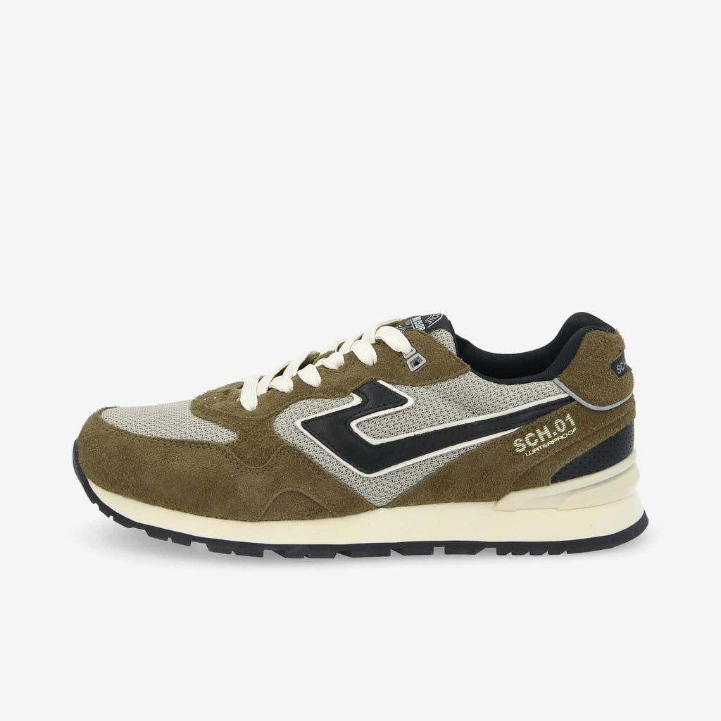 Cape Code Runner M - H.Sde/Mesh/Nap. - Olive/Grey/Black