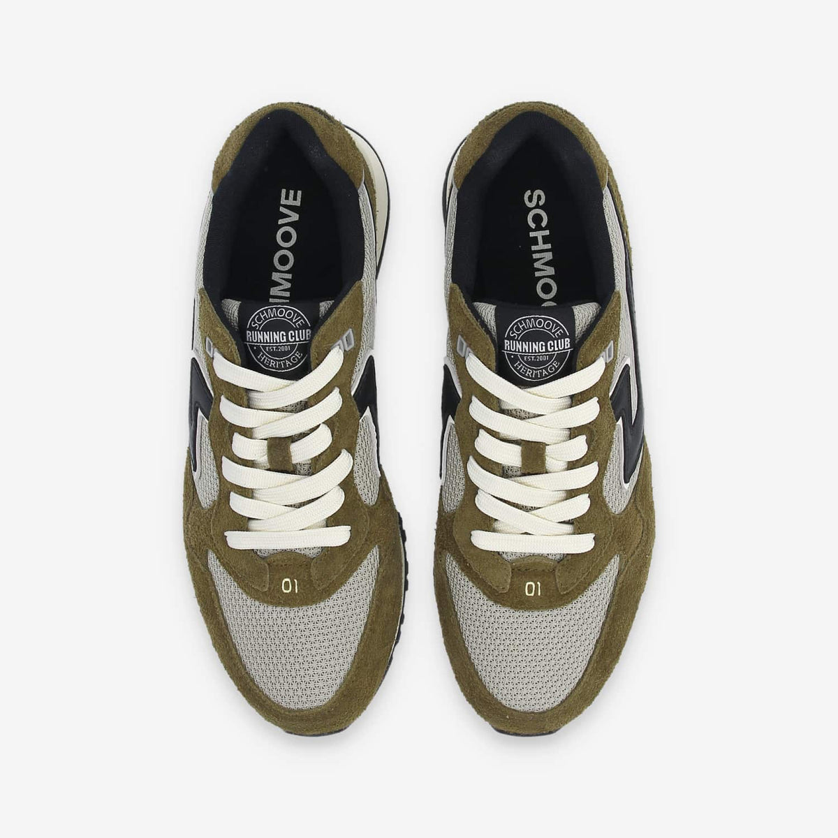 Cape Code Runner M - H.Sde/Mesh/Nap. - Olive/Grey/Black