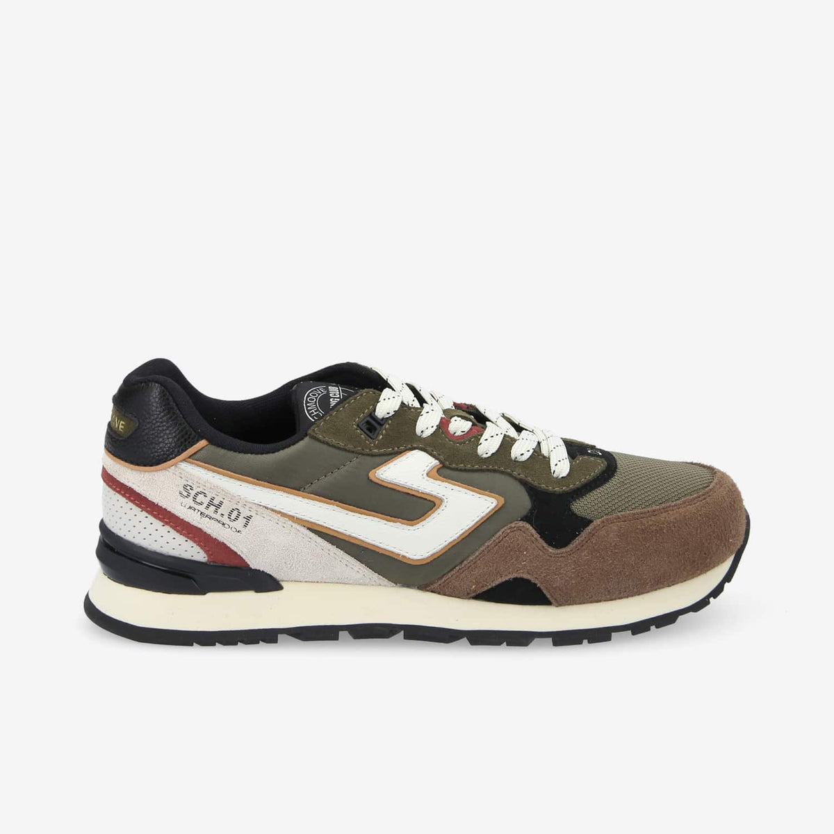 Cape Code Runner M - Suede/Nylon/Sde - Brown/Kaki/Dove