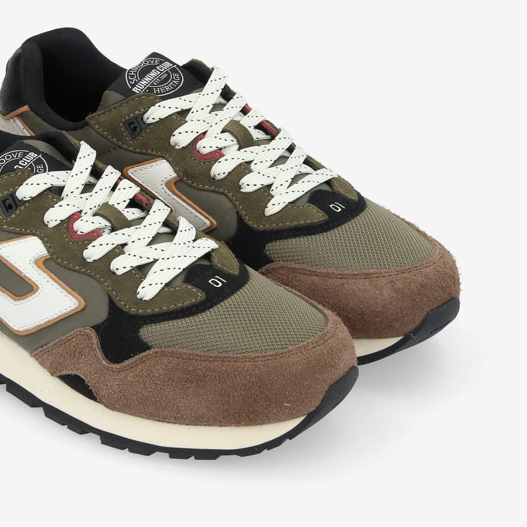 Cape Code Runner M - Suede/Nylon/Sde - Brown/Kaki/Dove