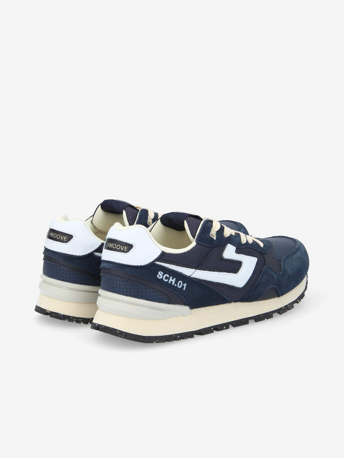 Cape Code Runner M - Suede/Mesh/Nap. - Navy/Navy/White