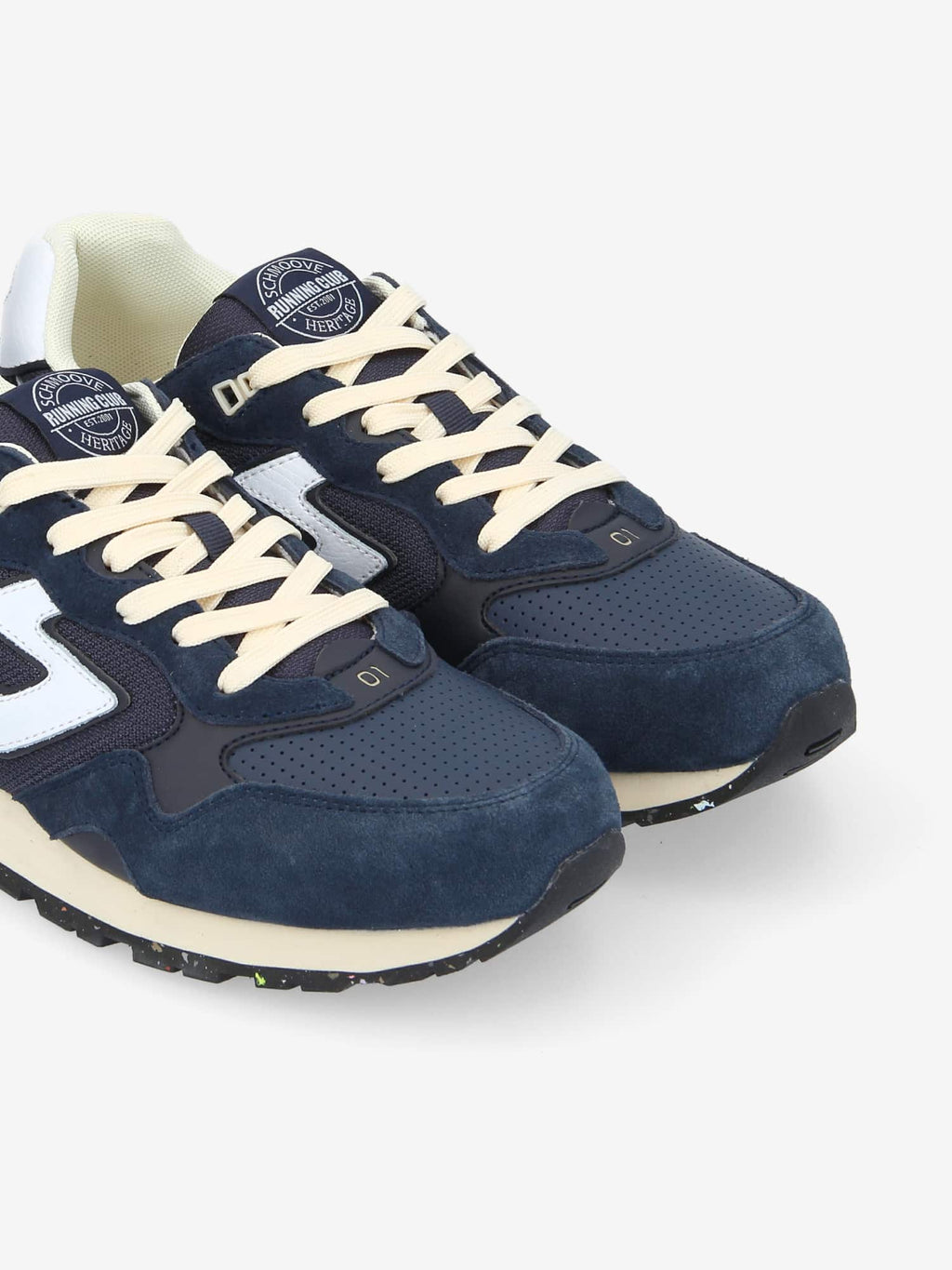 Cape Code Runner M - Suede/Mesh/Nap. - Navy/Navy/White