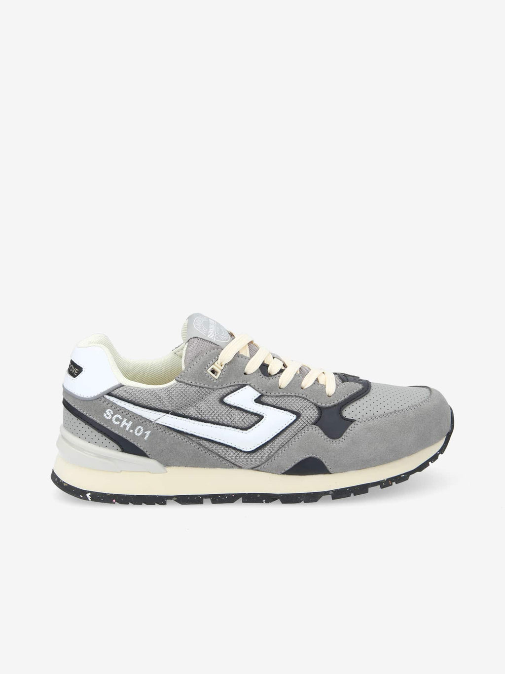 Cape Code Runner M - Suede/Mesh/Nap. - Grey/Grey/White