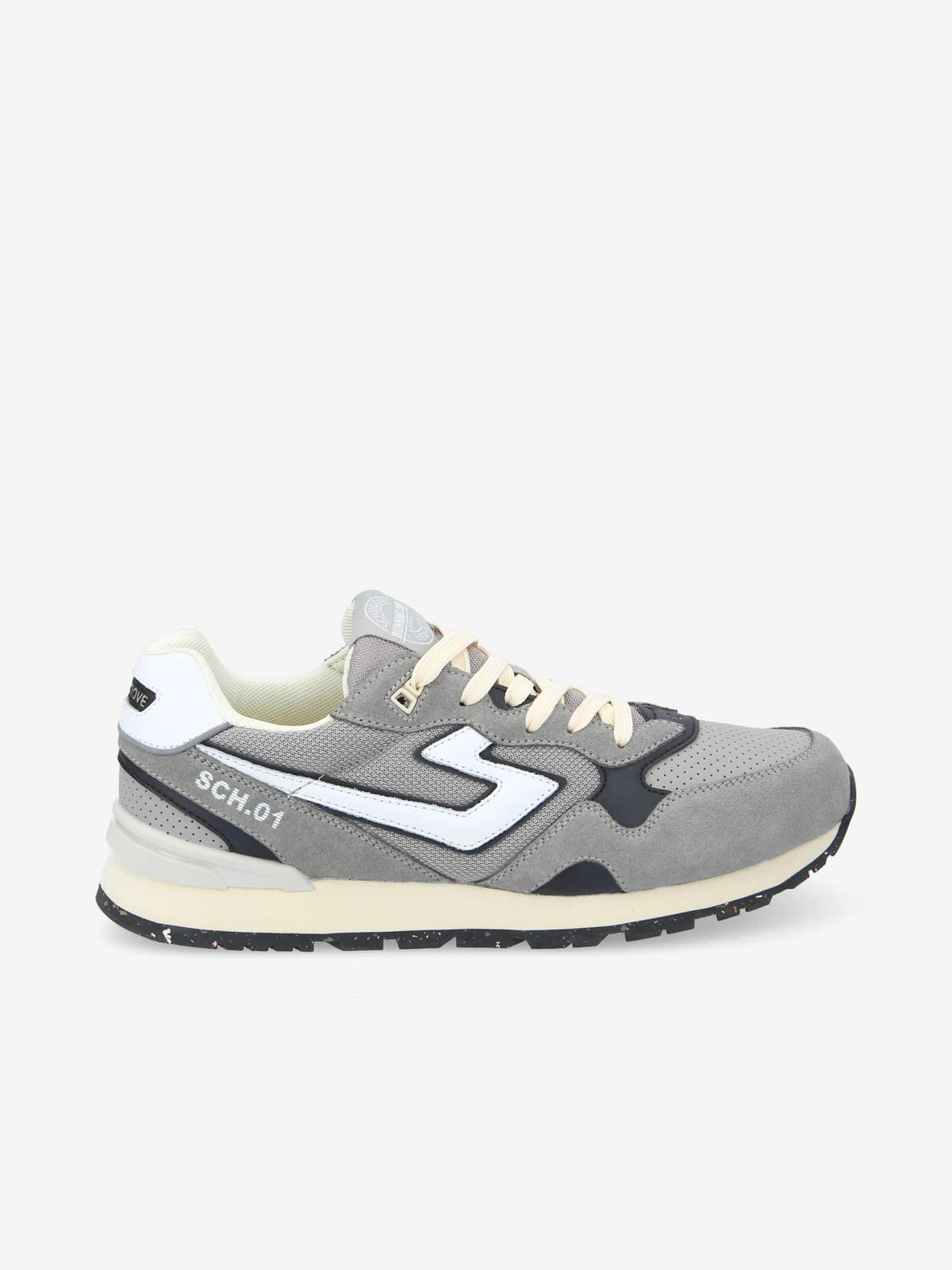 Cape Code Runner M - Suede/Mesh/Nap. - Grey/Grey/White