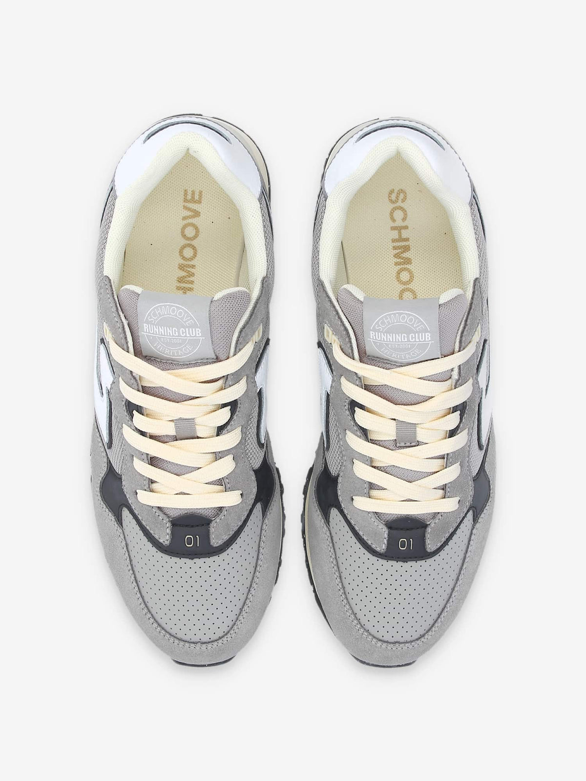 Cape Code Runner M - Suede/Mesh/Nap. - Grey/Grey/White