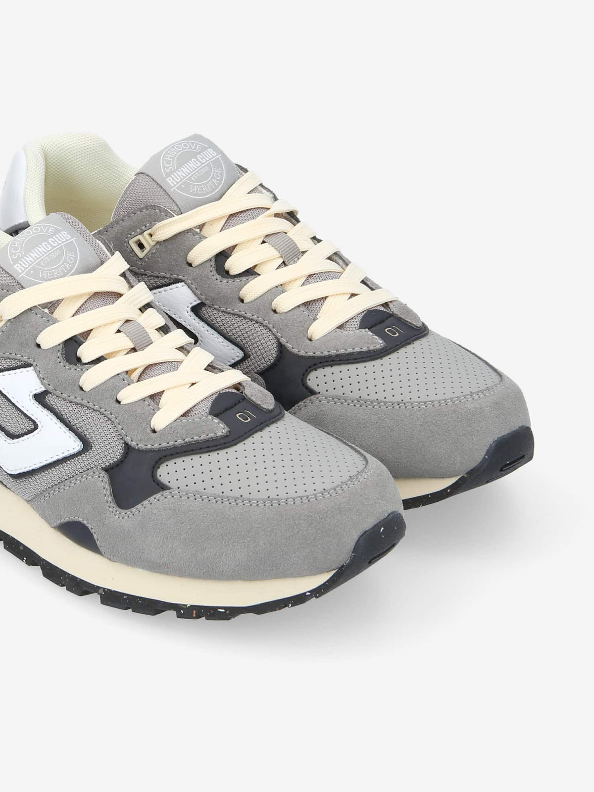 Cape Code Runner M - Suede/Mesh/Nap. - Grey/Grey/White
