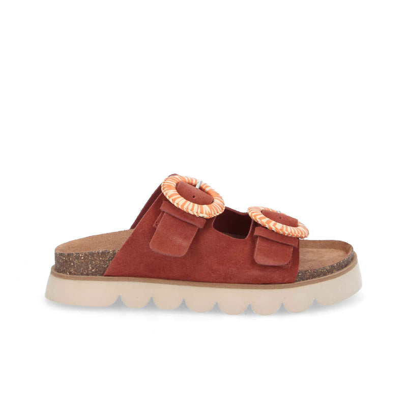 Mules Sandy - Marron