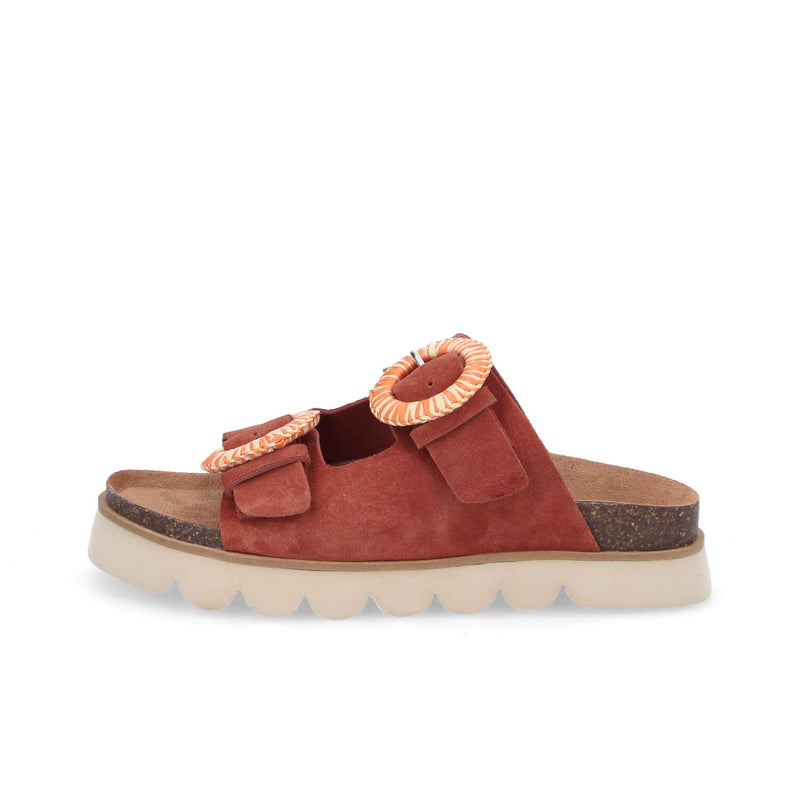 Mules Sandy - Marron