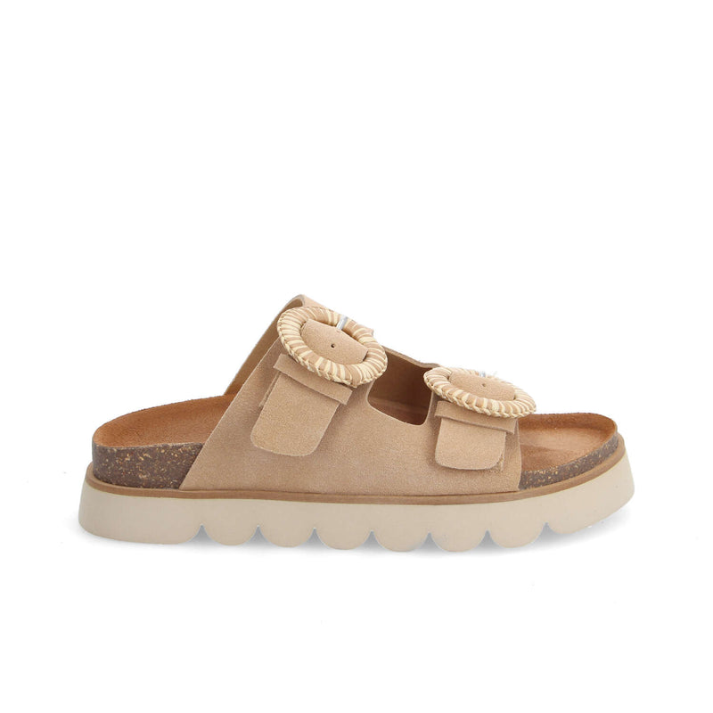 Mules Sandy - Marron