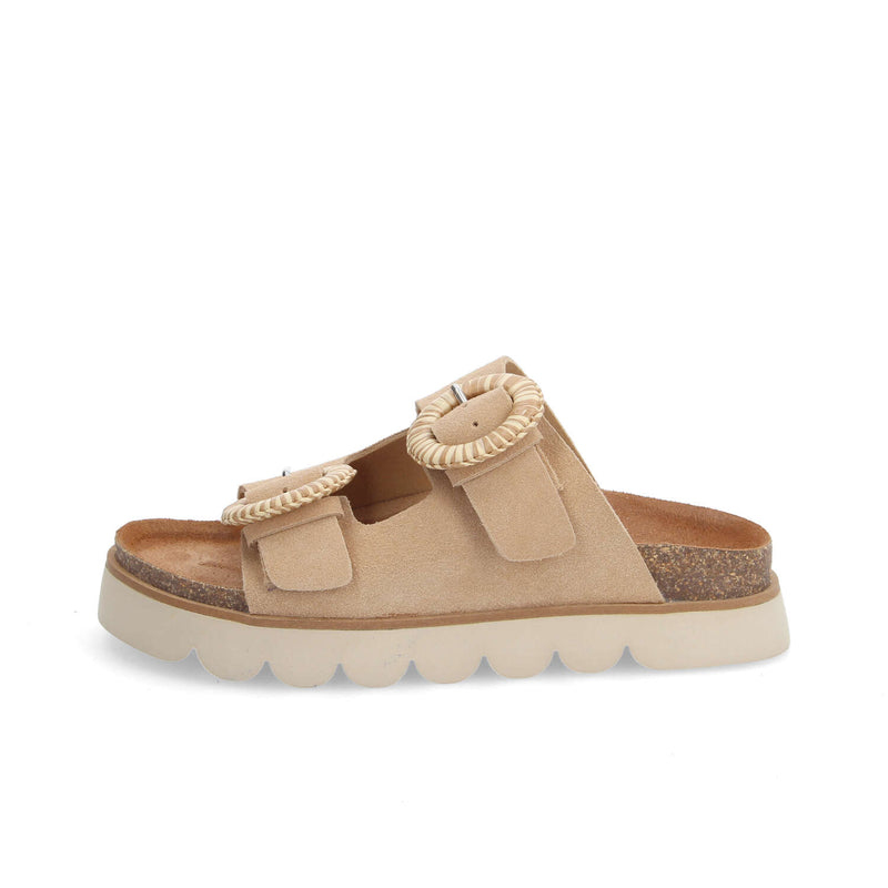 Mules Sandy - Marron