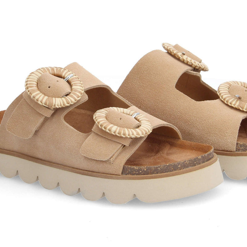 Mules Sandy - Marron