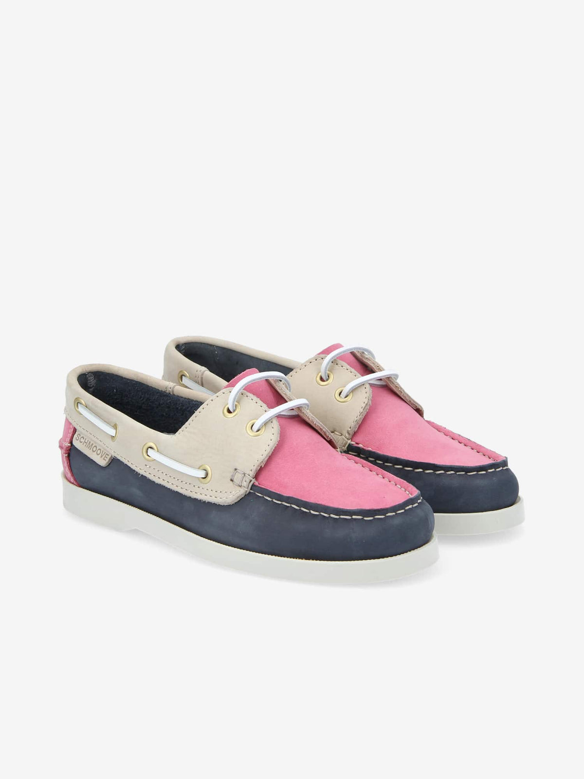 Shore Boat W - Nubuck/Nubuck - Blossom/Navy