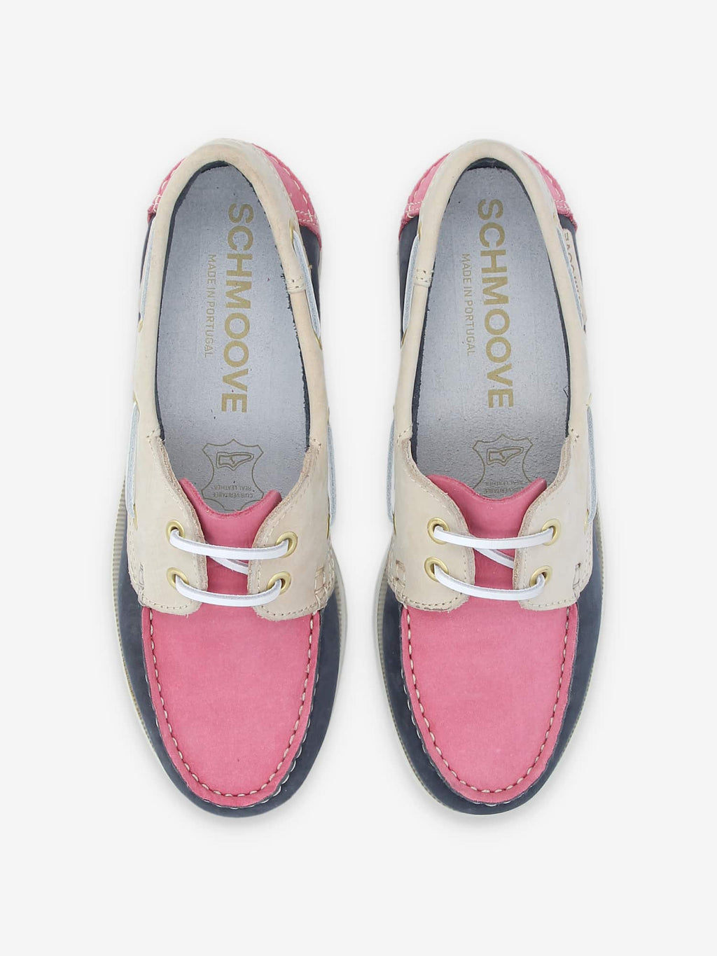 Shore Boat W - Nubuck/Nubuck - Blossom/Navy