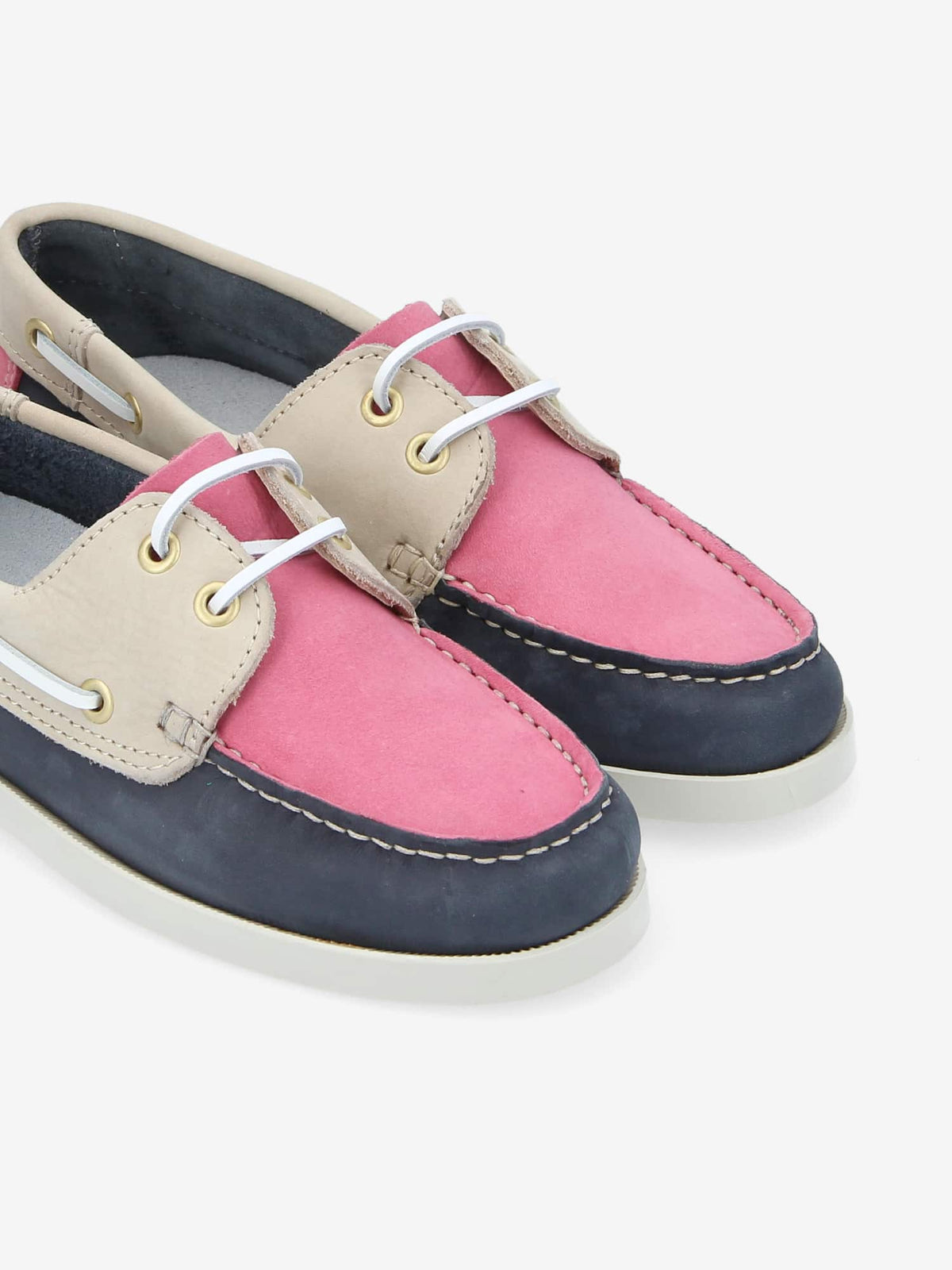 Shore Boat W - Nubuck/Nubuck - Blossom/Navy