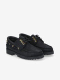 Newquay Boat W - Nubuck - Black