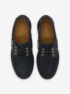 Newquay Boat W - Nubuck - Black