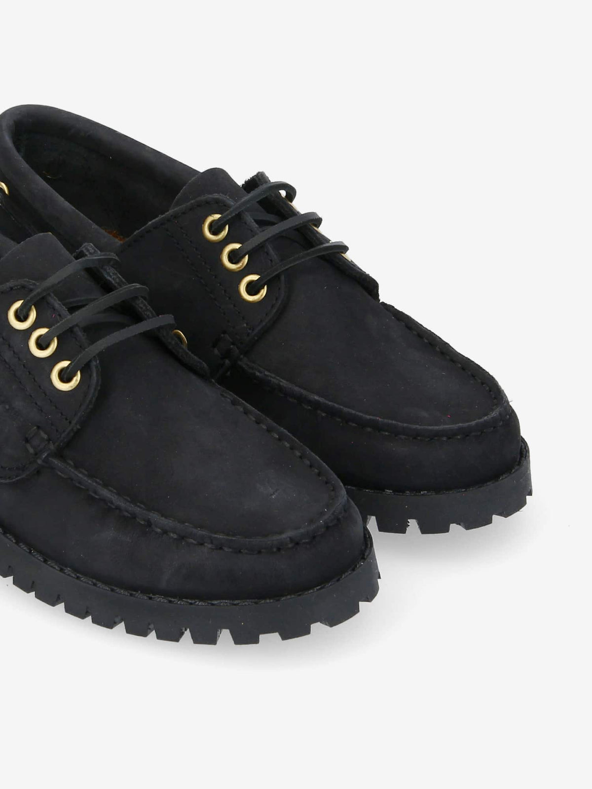 Newquay Boat W - Nubuck - Black