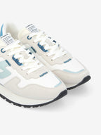 Athene Runner W - Suede/Nyl/Nappa - White/Dove/Sky