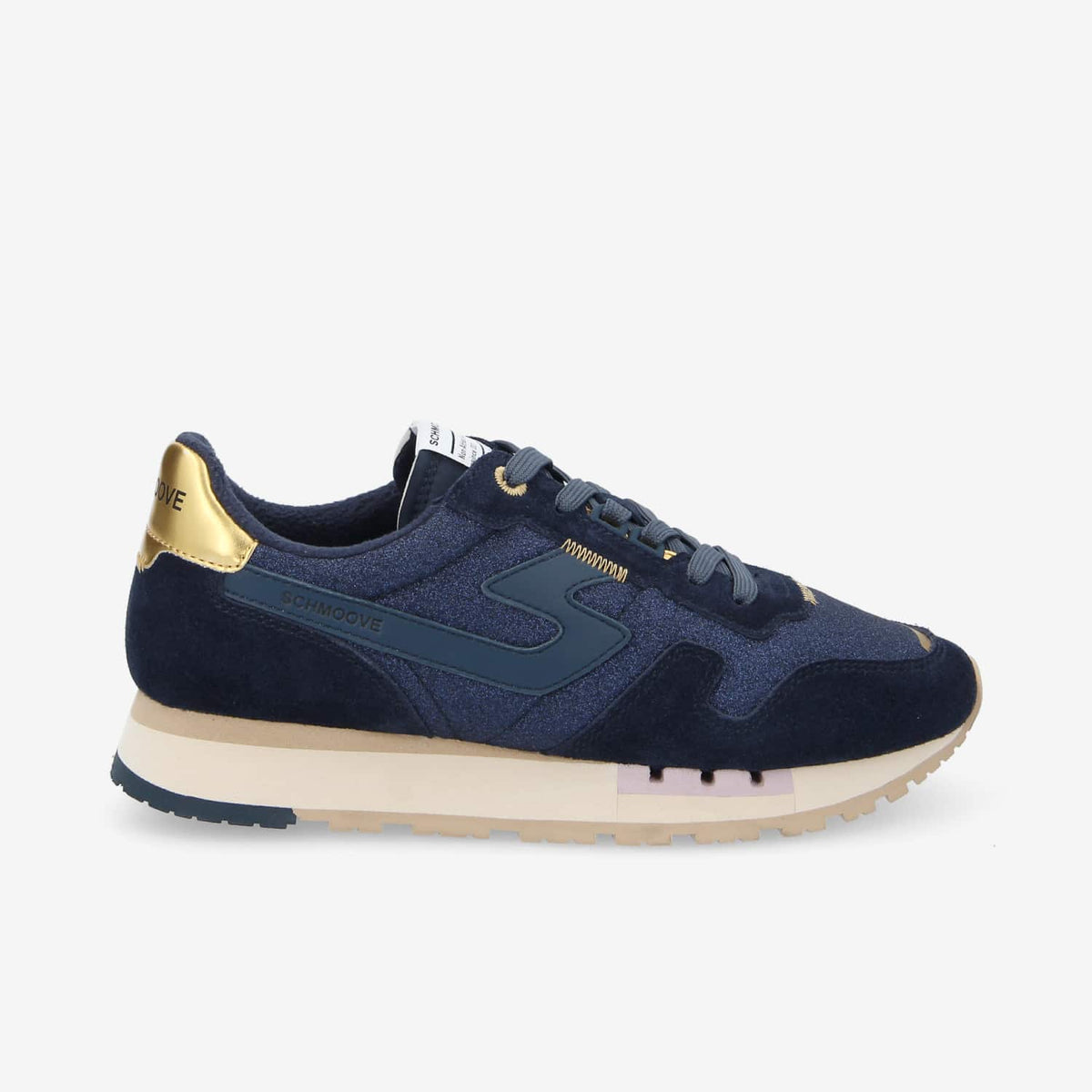 Athene Runner W - Suede/Span - Ocean/Navy