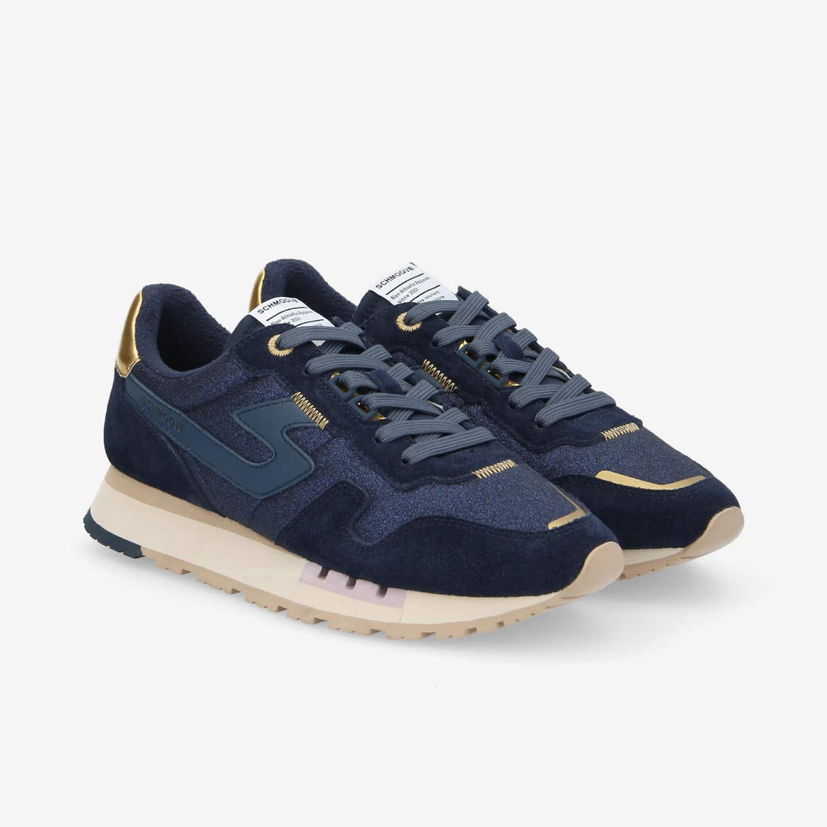Athene Runner W - Suede/Span - Ocean/Navy