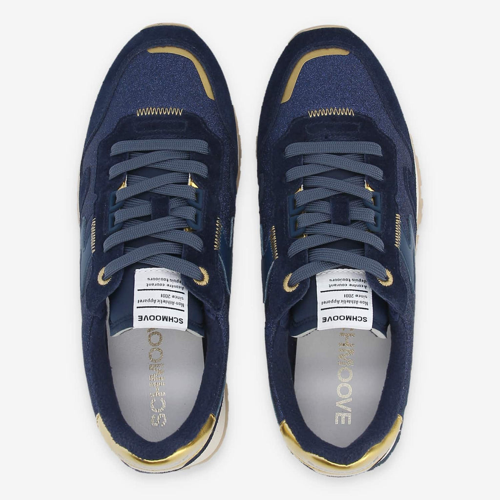 Athene Runner W - Suede/Span - Ocean/Navy