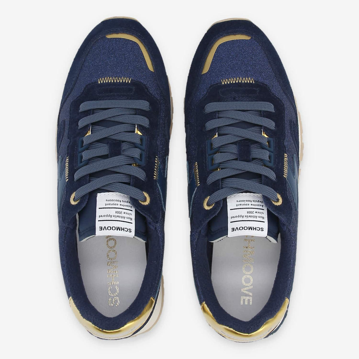 Athene Runner W - Suede/Span - Ocean/Navy