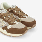 Cape Code Runner W - Sued/Mesh/Metal - Cafe/Ciment/Gold