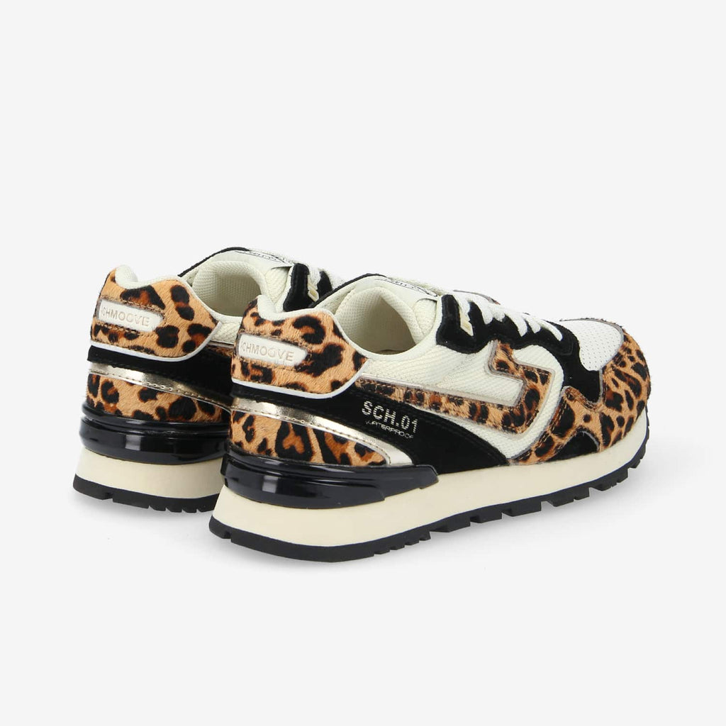 Cape Code Runner W - P.Leo/Mesh/Sued - Natural/O.Whit/Black