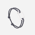 Bracelet Quai - Bleu Marine & Blanc