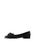 Queen Of The Night Flat Shoes - Black