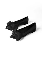 Queen Of The Night Flat Shoes - Black
