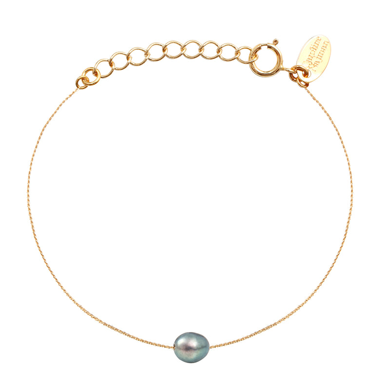 Bracelet Queen Sea Perles De Culture Grise