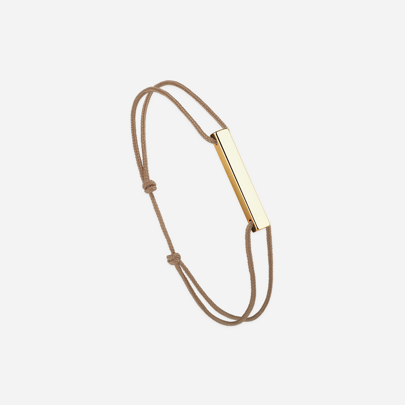 Bracelet Quête - Taupe