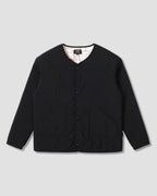 Quilted Liner Jacket - Black