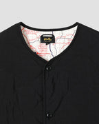 Quilted Liner Jacket - Black