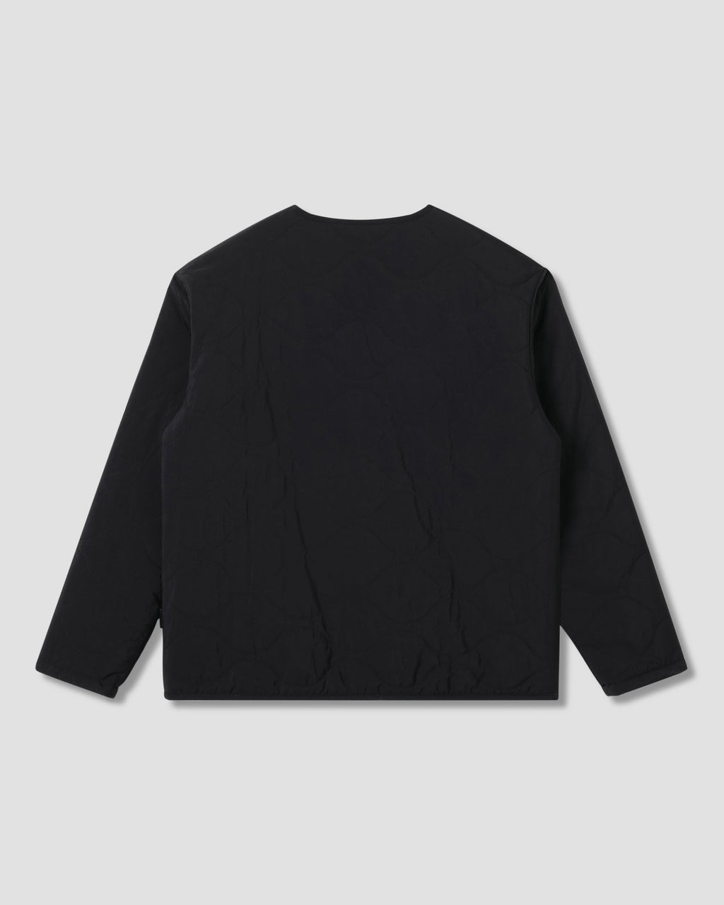 Quilted Liner Jacket - Black