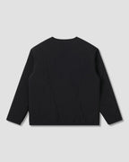 Quilted Liner Jacket - Black