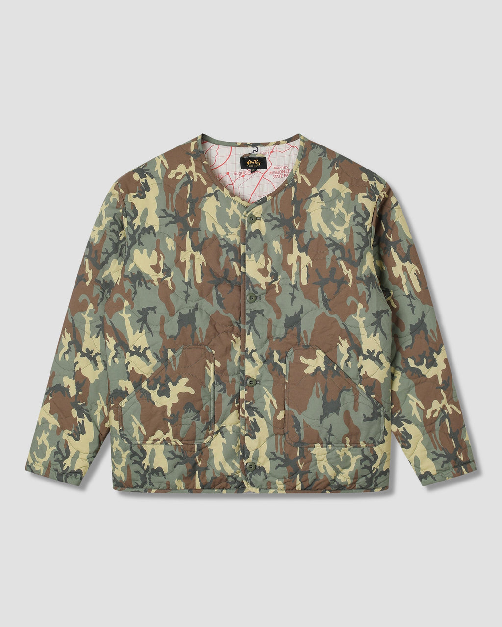 Chaqueta con forro acolchado - Woodland DPM