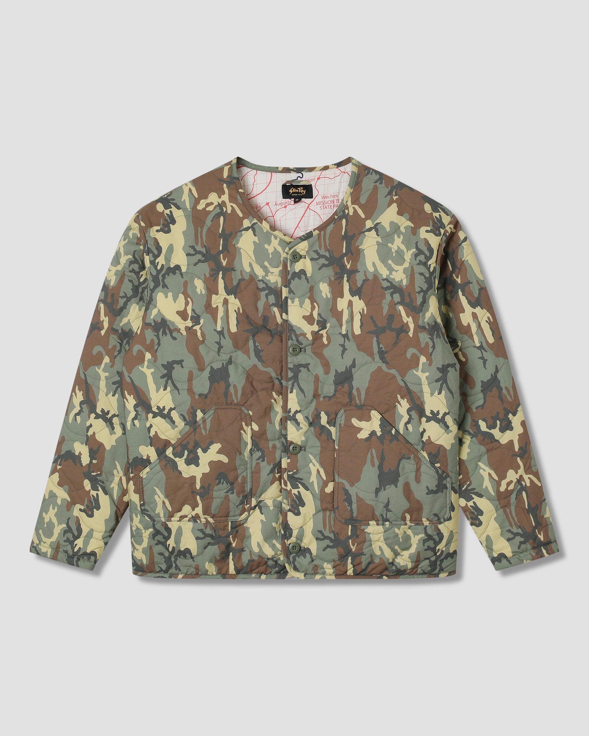 Chaqueta con forro acolchado - Woodland DPM